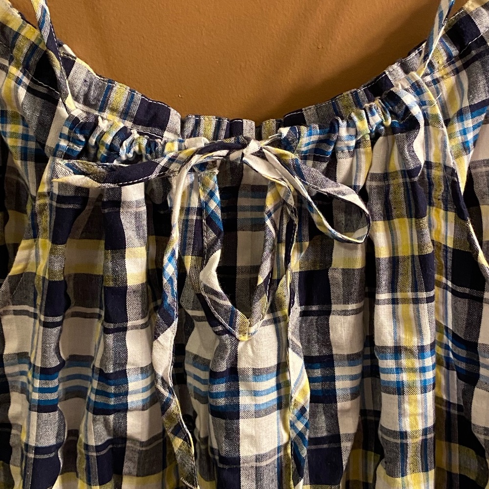 Excellent used condition Vintage Kelly’s Kids plaid dress size XL - Picture 2 of 8